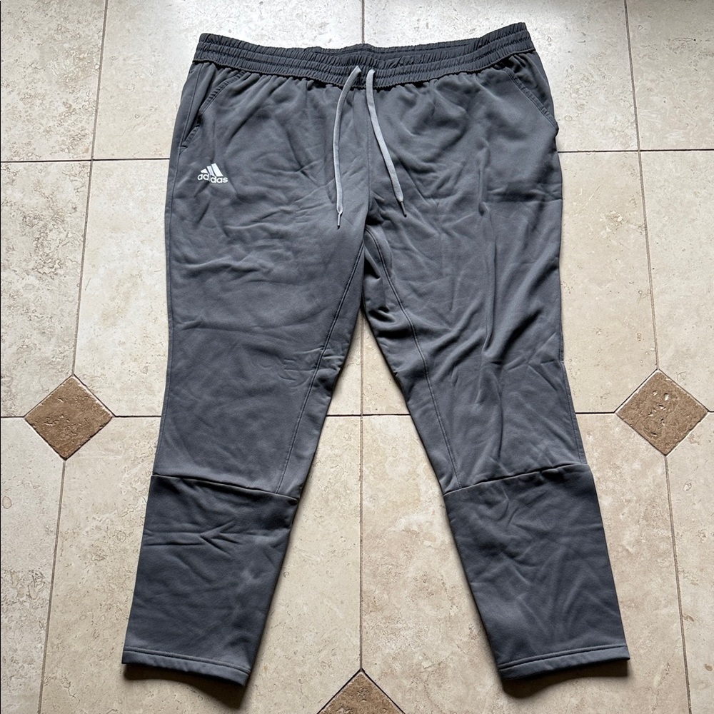 Adidas Men's Charcoal Joggers 3XL